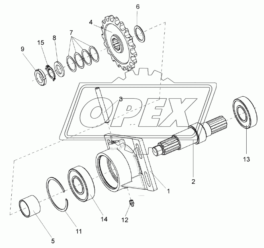 Контрпривод КВС-1-0111170А