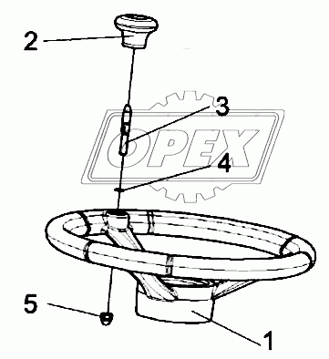 Колесо рулевое УЭС 0302560