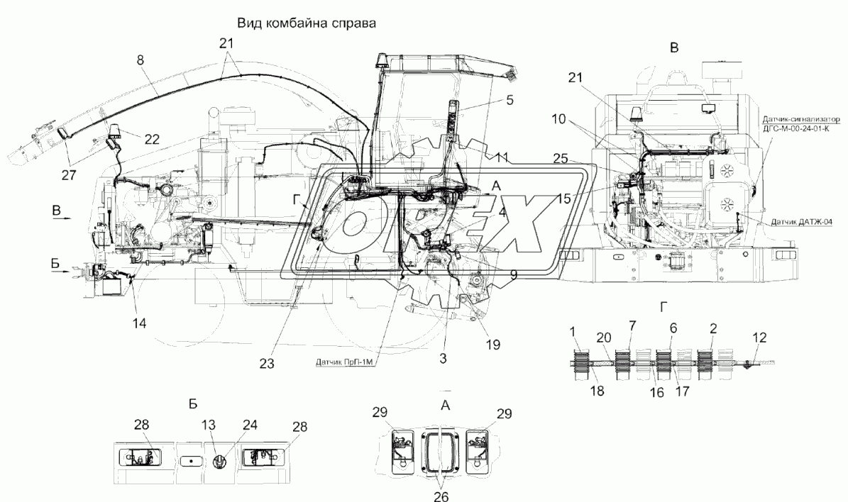 Установка электрооборудования КВС-7-0721000 1