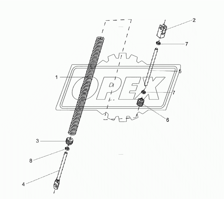 Пружина КВС-1-0132090