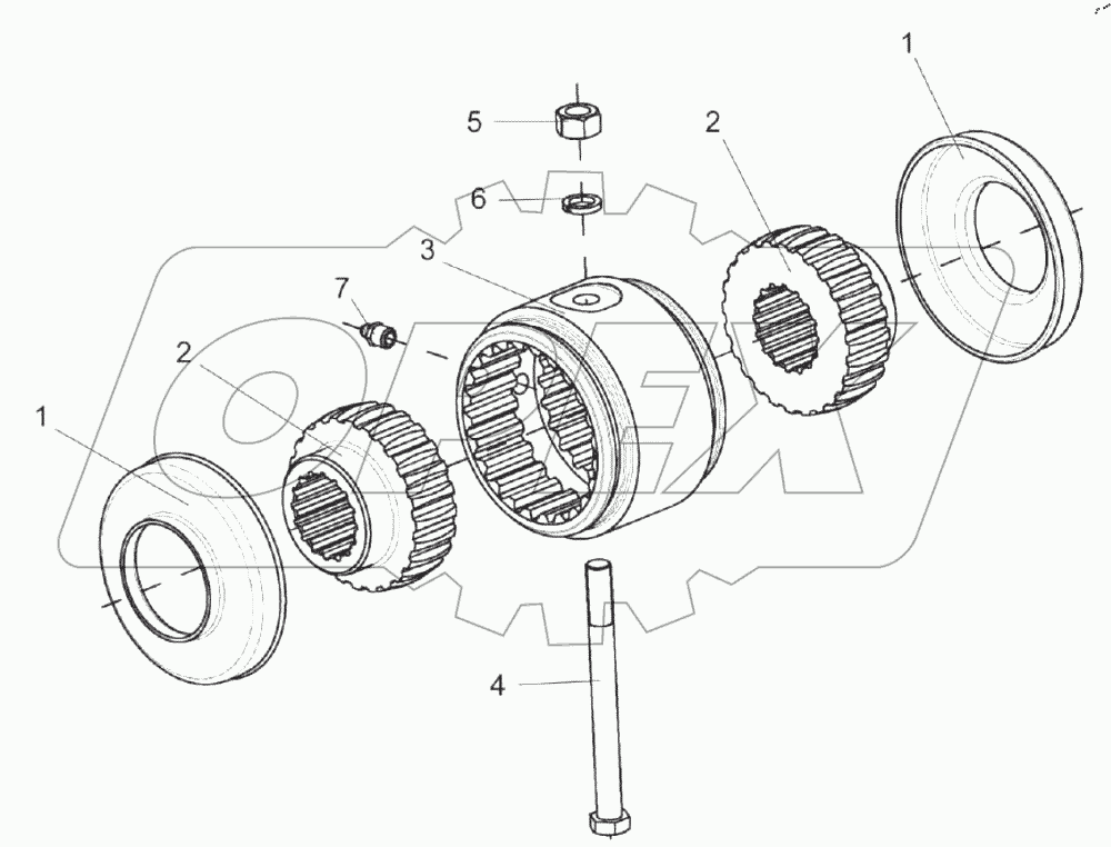  Муфта КВС-1-0107060