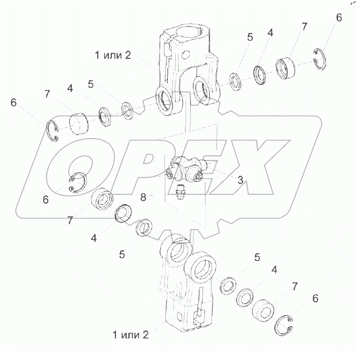  Кардан 50-3401060