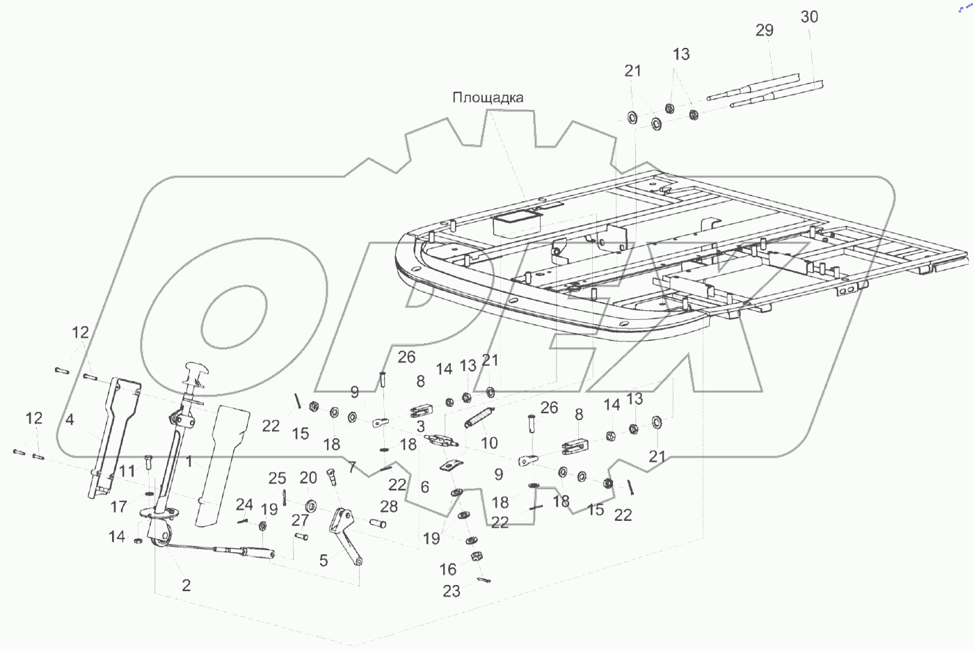  Установка колонки привода