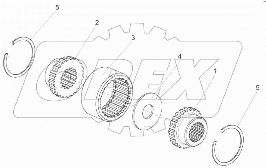  Муфта КГС 0100120