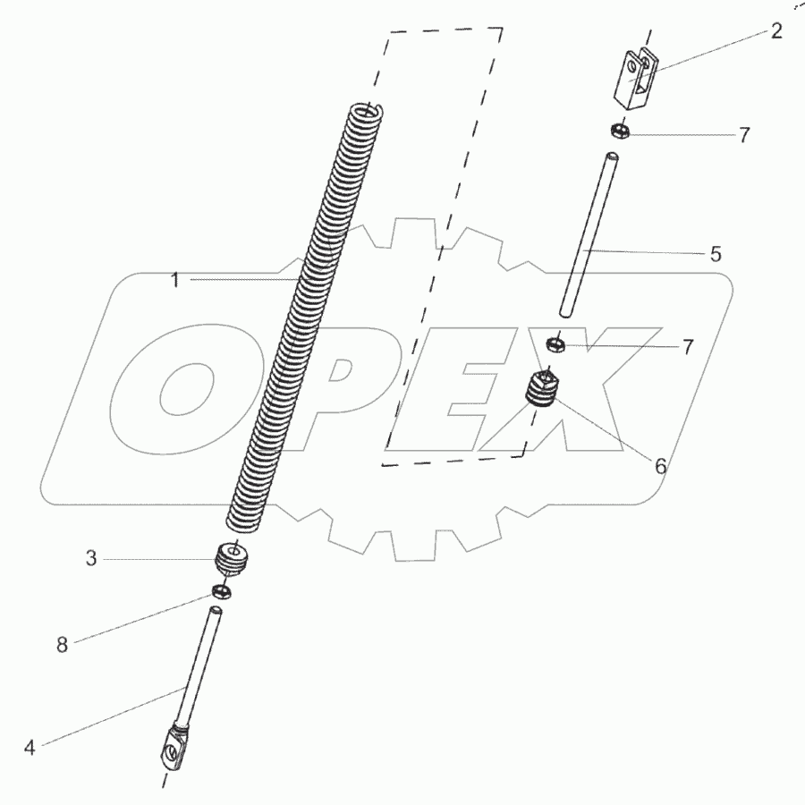  Пружина КВС-1-0132090