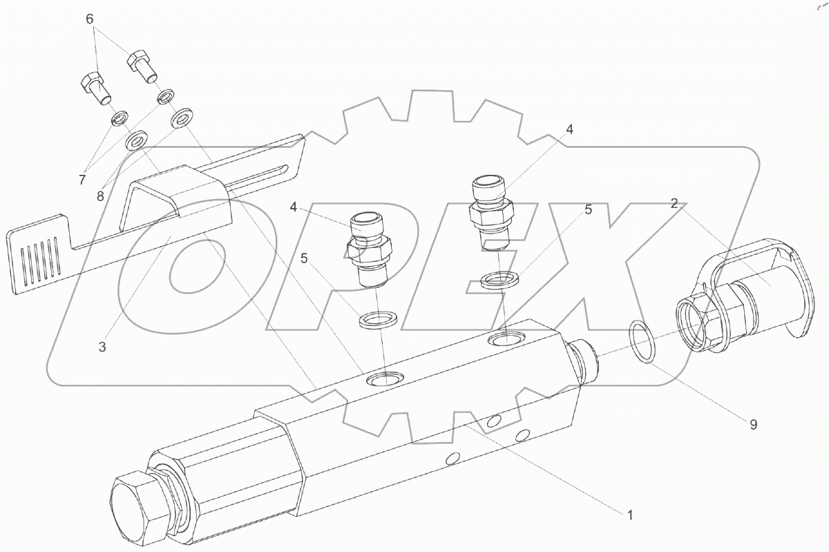  Цилиндр КВС-1-0603110