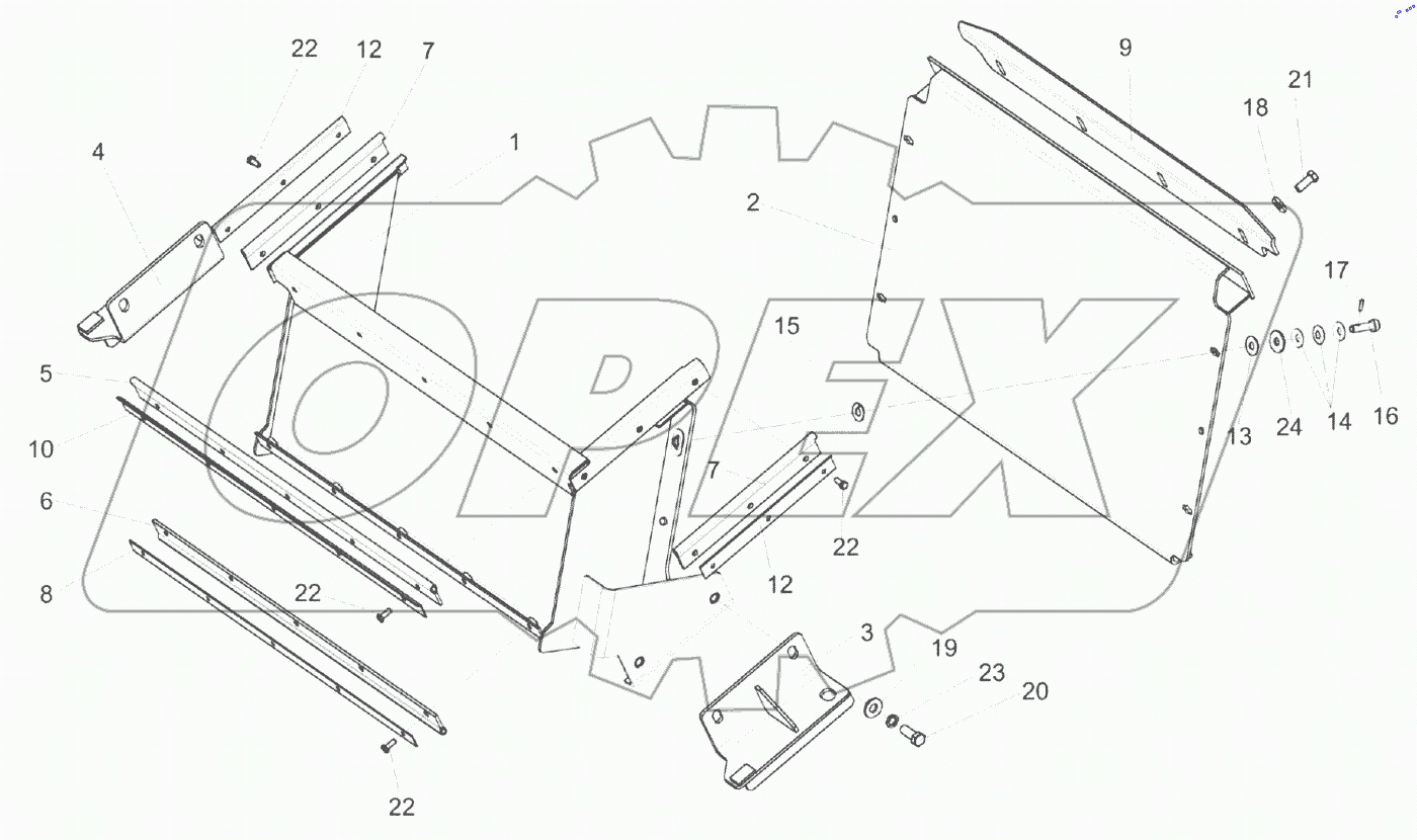  Проставка КВС-1-0147500