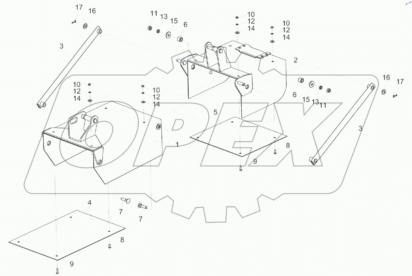  Козырек КВС-2-0144310