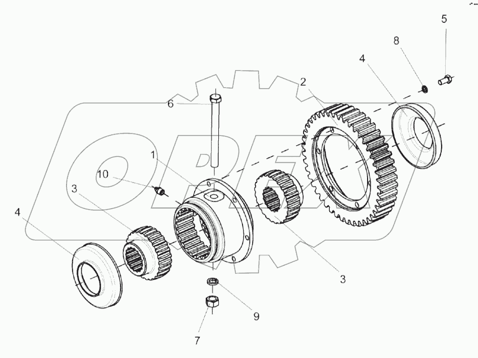  Муфта КВС-1-0107050