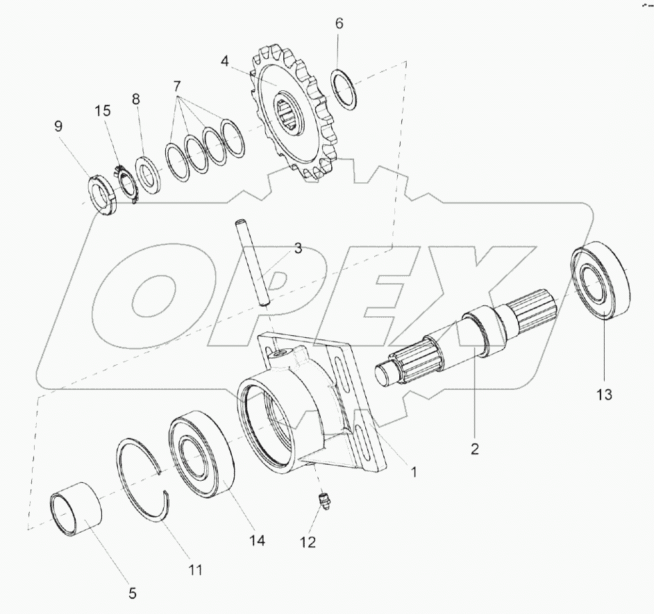  Контрпривод КВС-1-0111170А