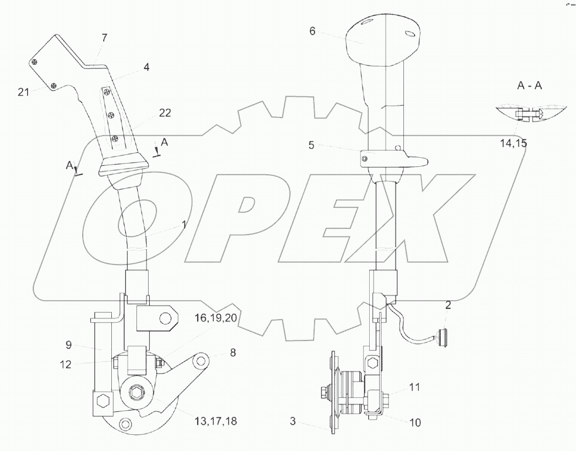  Привод КВС-5-0129550