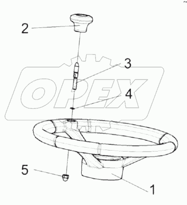  Колесо рулевое УЭС 0302560