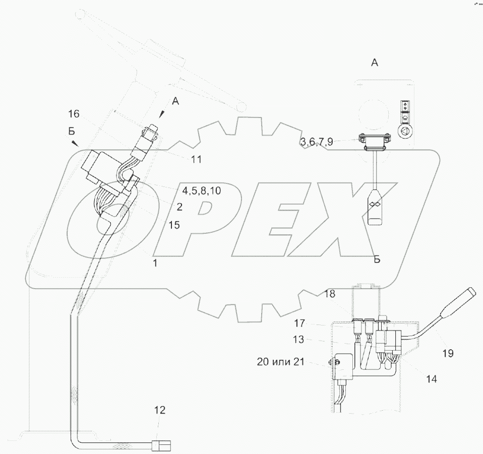  Электрооборудование рулевой колонки