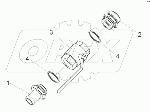  Кран КЗК-10-0602380