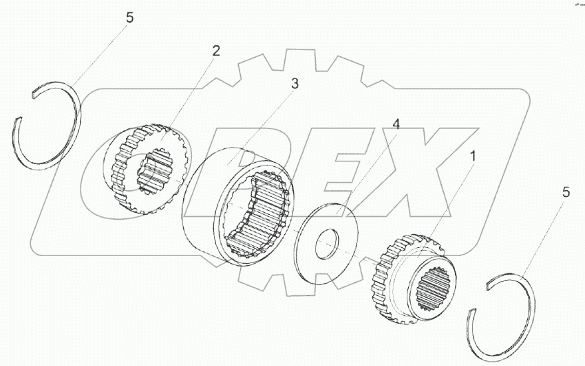  Муфта КГС 0100120