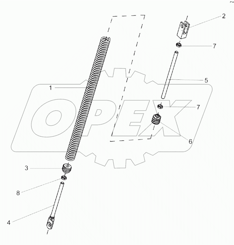 Пружина КВС-1-0132090