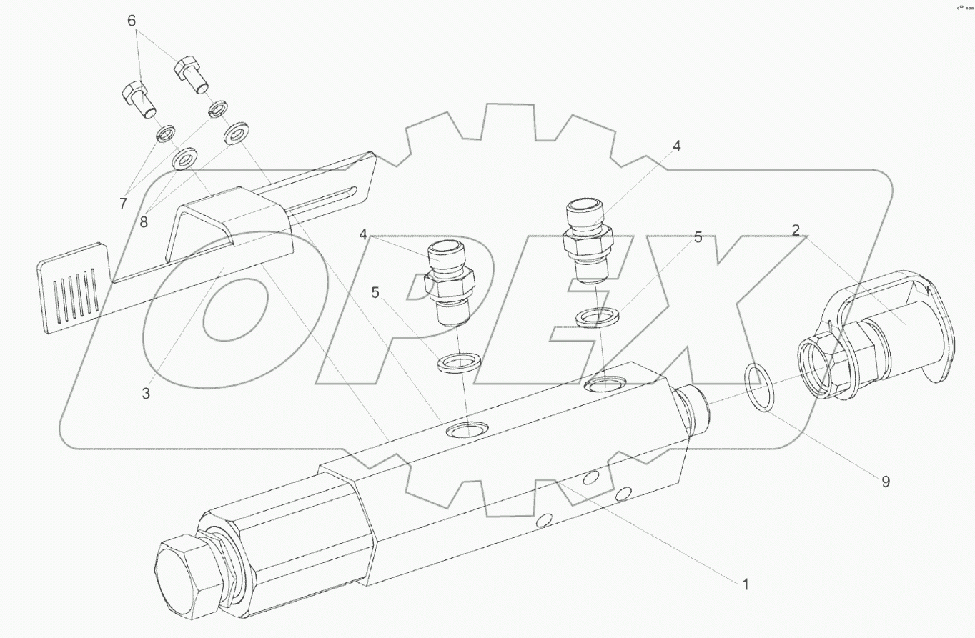  Цилиндр КВС-1-0603110