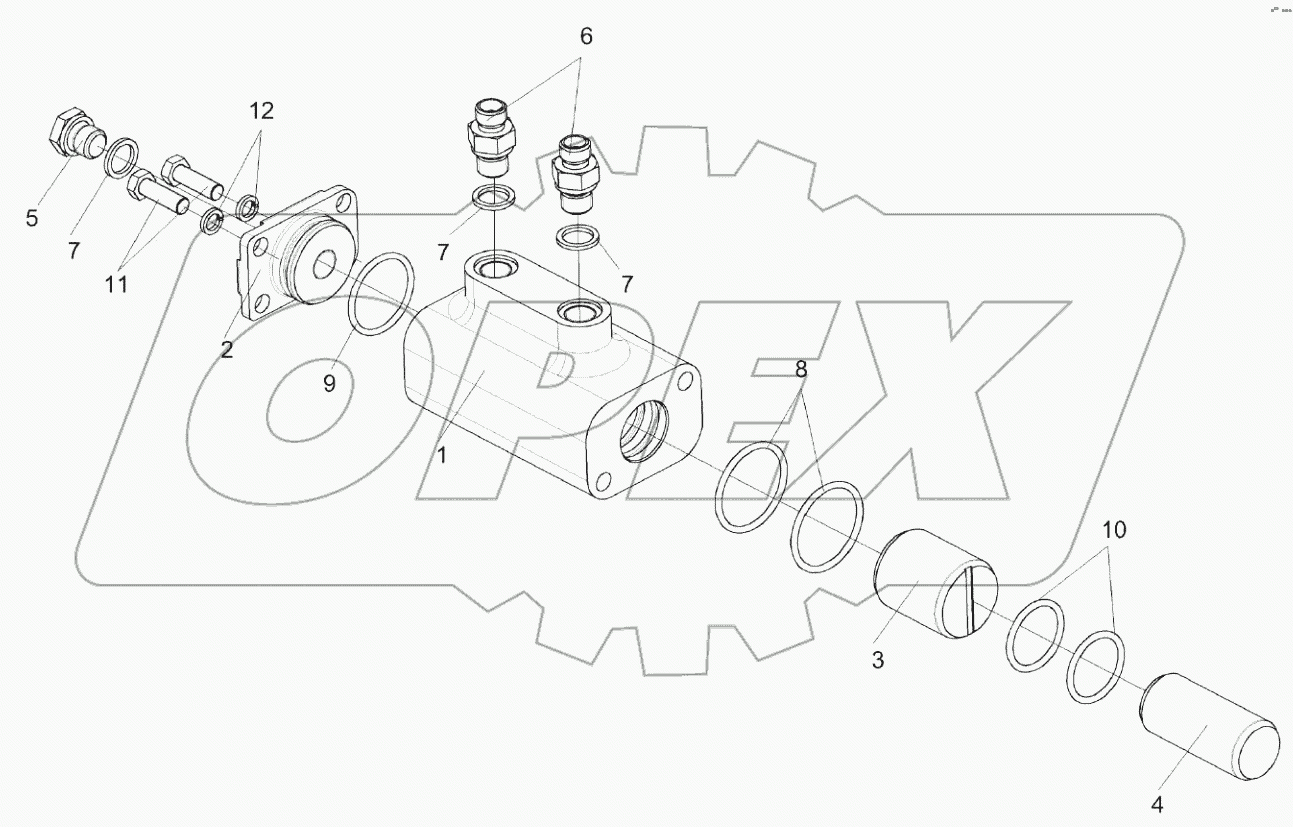  Гидроцилиндр УЭС-16-5131010