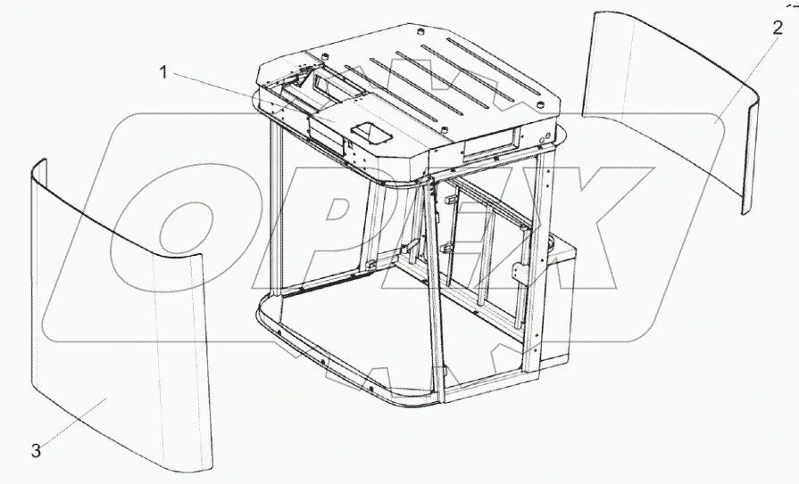  Каркас КВК 0120010А