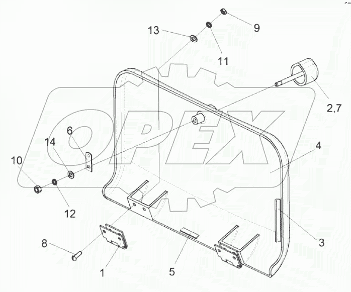  Крышка КВК 0120440