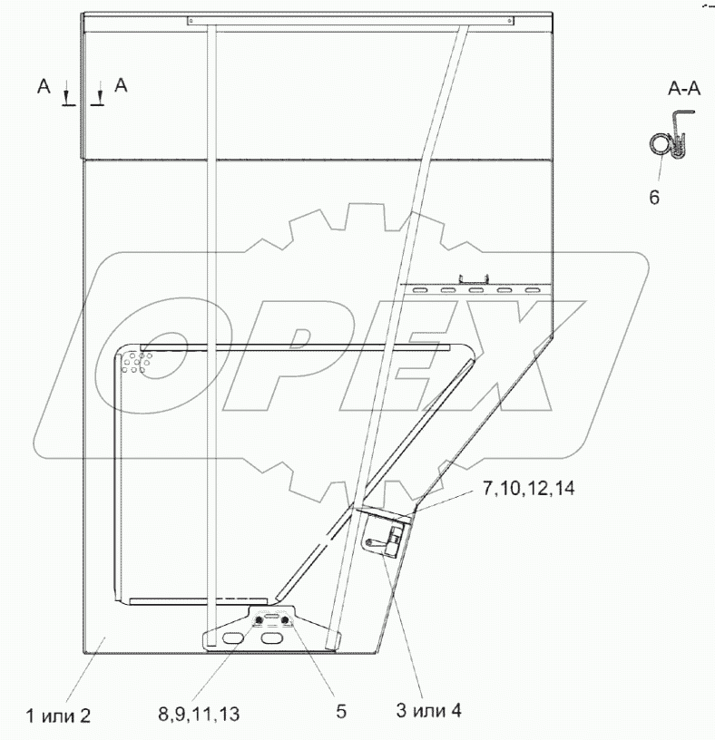  Капот КВК 0160060А и КВК 0160060А-01