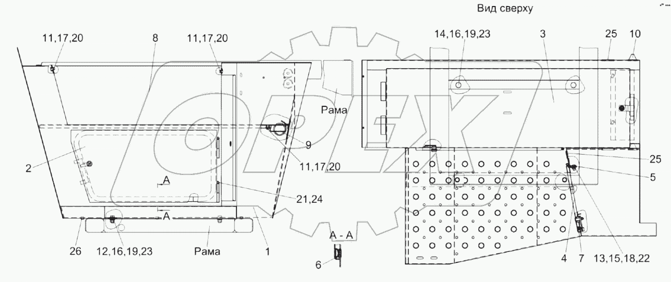  Блок ящиков КВК 0172000