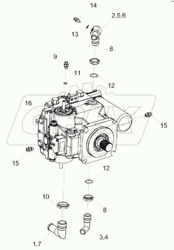  Насос КВК-2-0601100