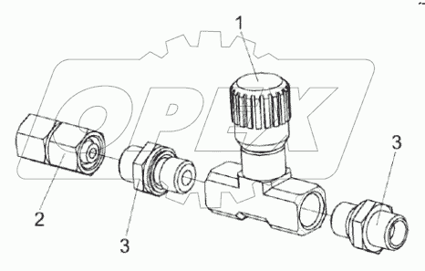  Дроссель регулируемый КВК 0602340А
