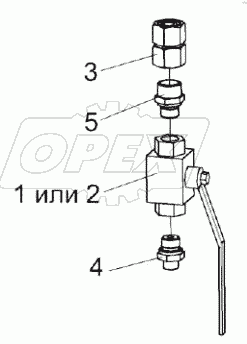  Кран КВК 0602370А