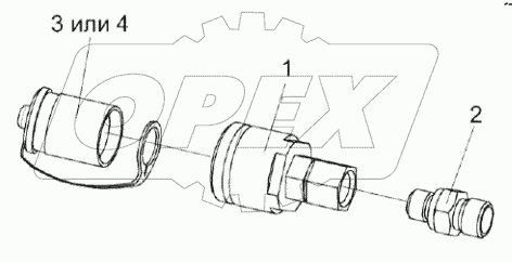  Полумуфты КВК 0602660 и КВК 0602660-01