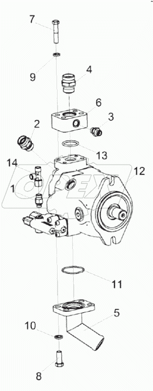  Гидронасос КВК-2-0602100