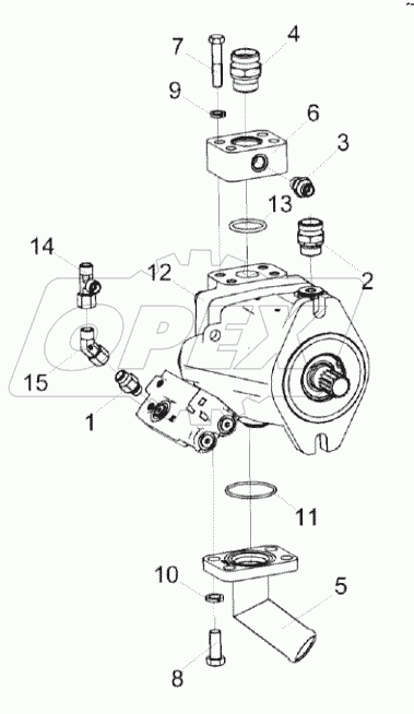  Гидронасос КВК-2-0602110