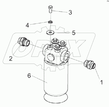  Фильтр напорный КВК-6-0604330
