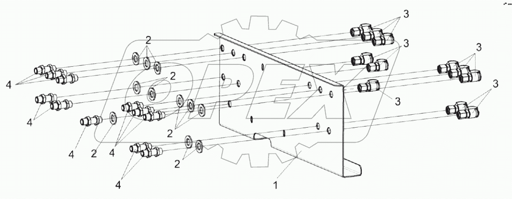  Панель диагностики КВК 0604410Б