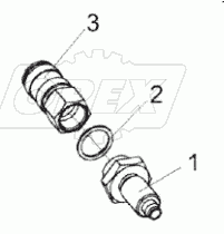  Пневмовывод КВК 0800110