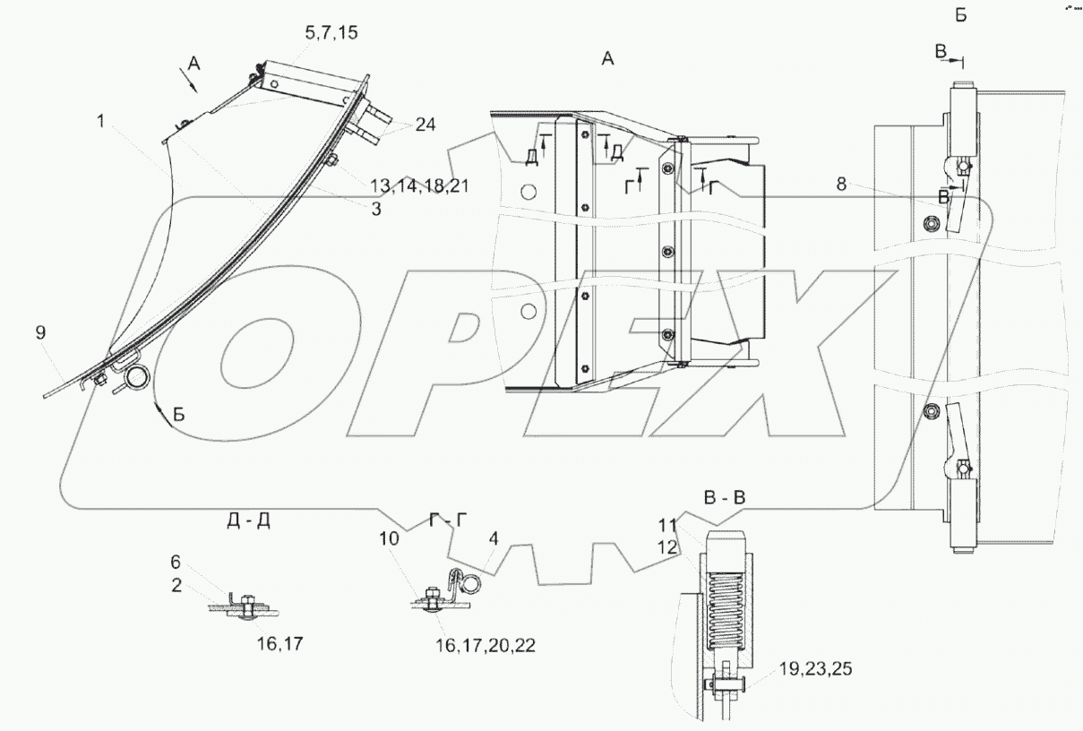  Камера приемная КВК 0141100