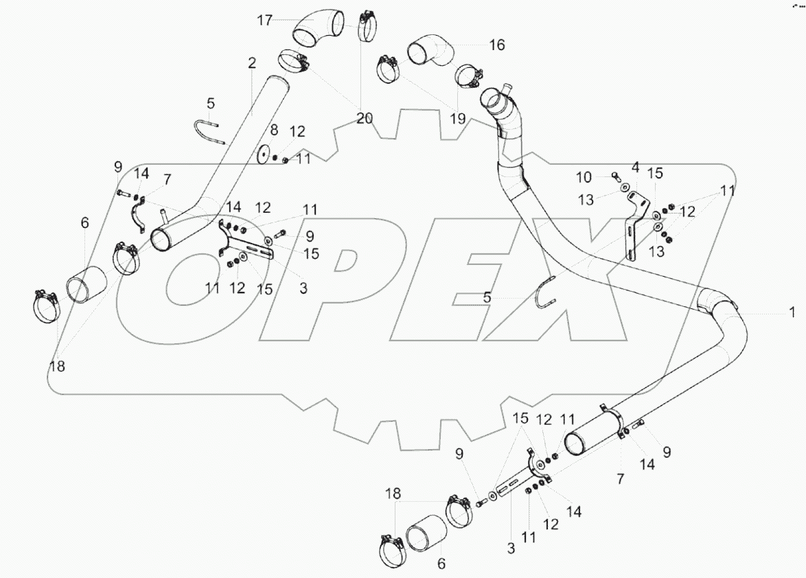  Установка труб КВК-2-0150200