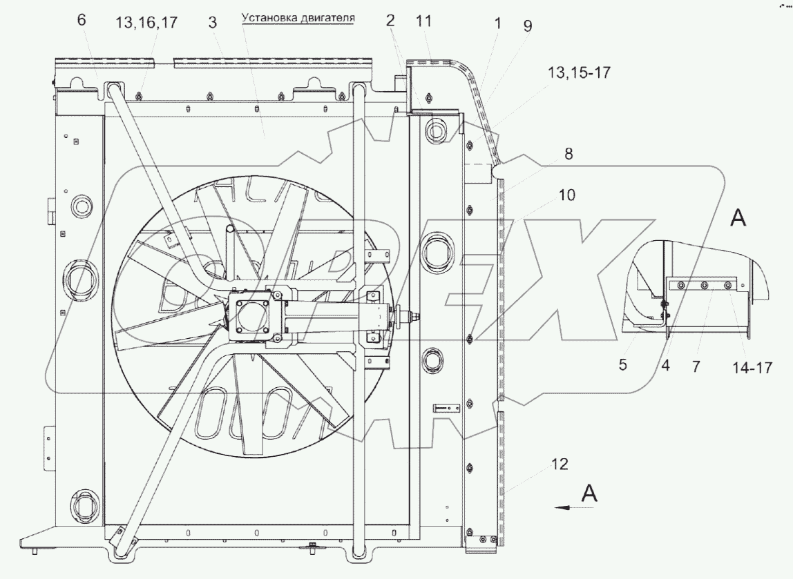  Установка уплотнений КВК-2-0156000