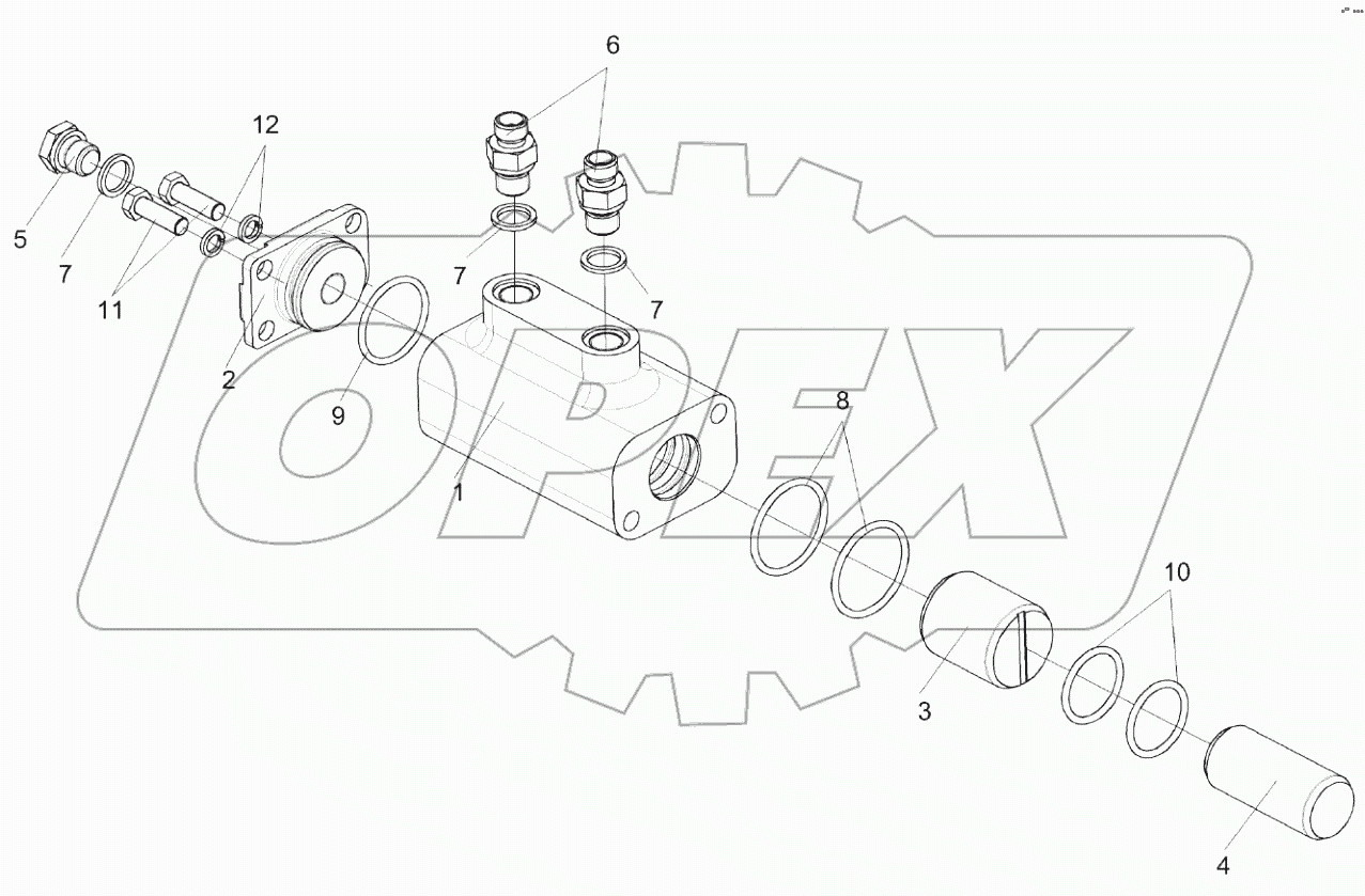  Гидроцилиндр УЭС-16-5131010