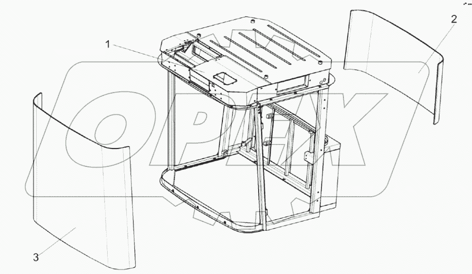  Каркас КВК 0120010А