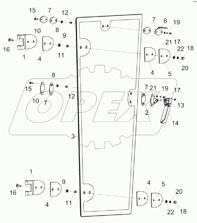  Дверь КВК 0120770-01