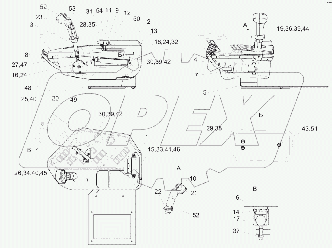  Пульт управления КВК 0129050А