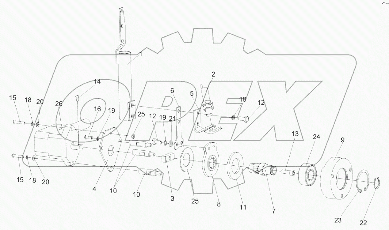  Привод КВК 0129310В
