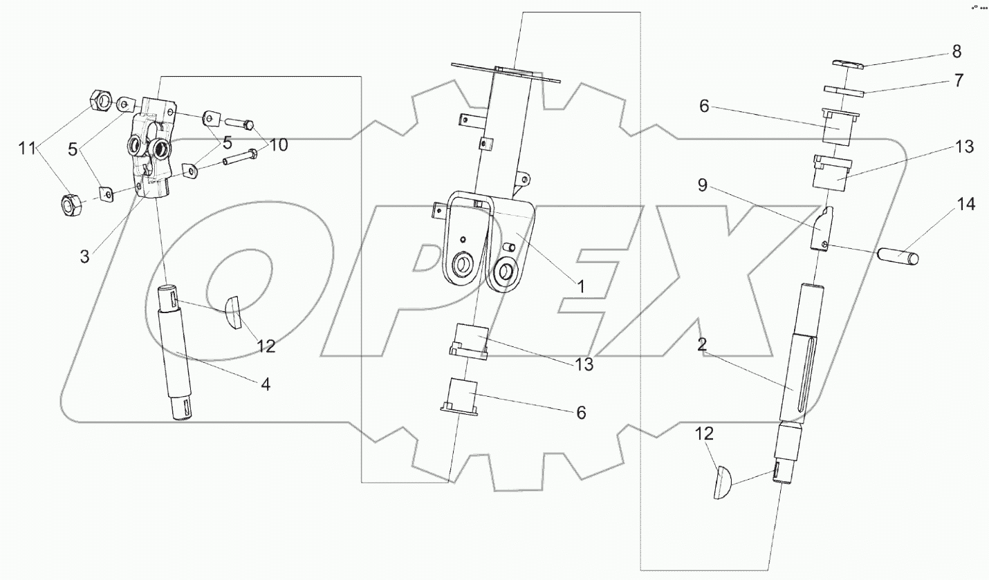  Привод управления КВК 0129250