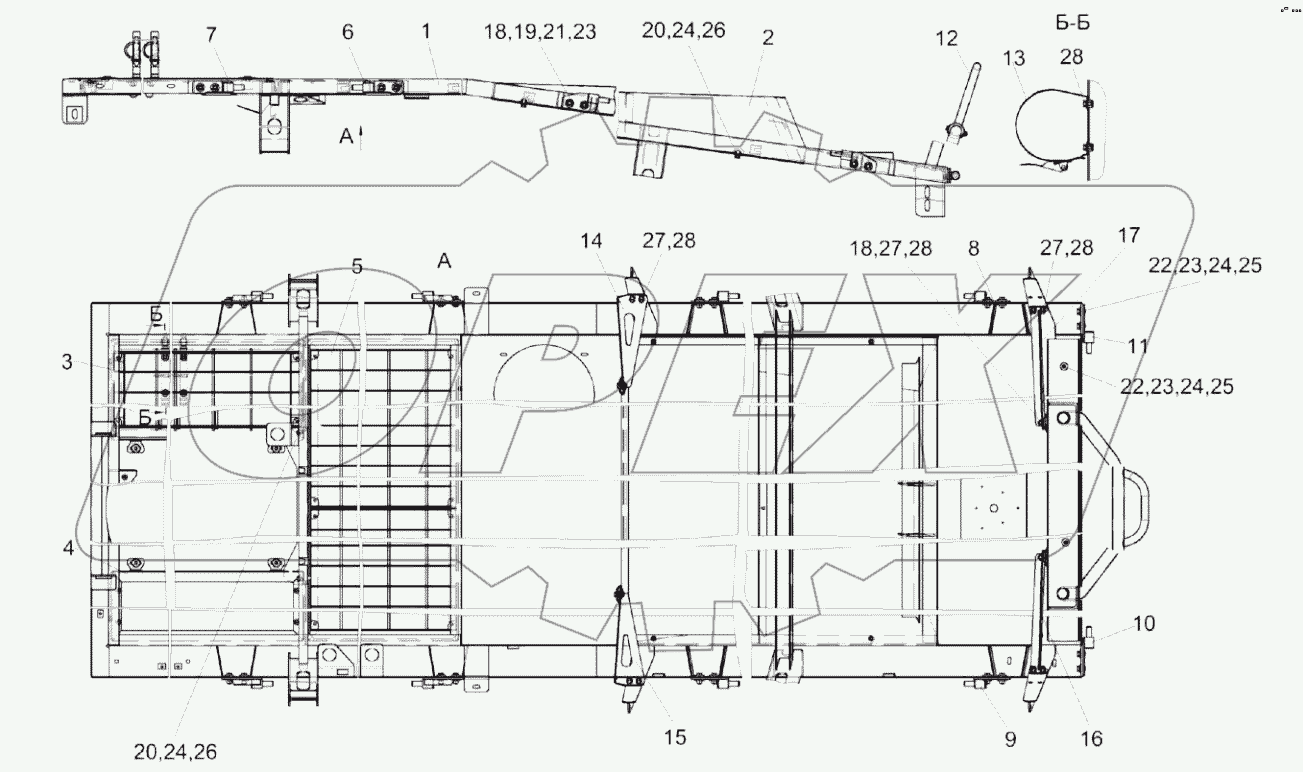  Крыша КВК 0162000-01