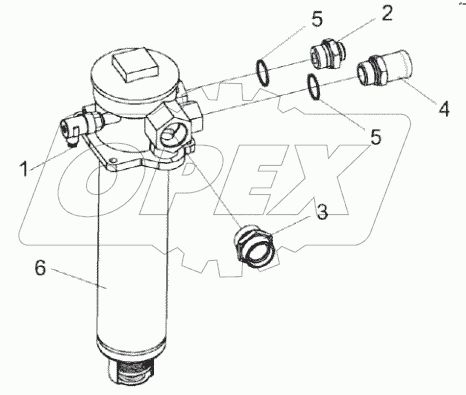  Фильтр КВК 0602470