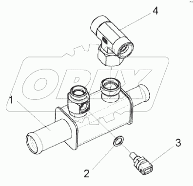  Коллектор КВК-2-0601340