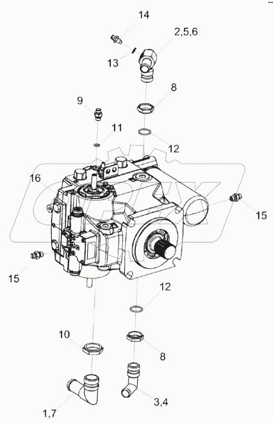  Насос КВК-2-0601100