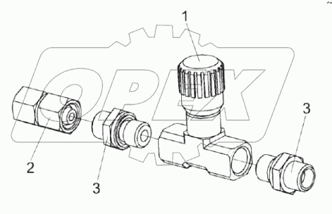  Дроссель регулируемый КВК 0602340А