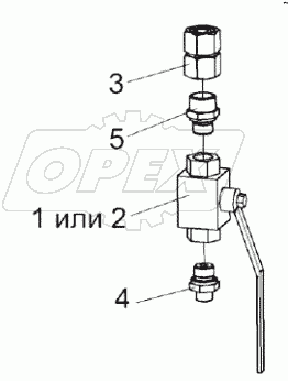  Кран КВК 0602370А
